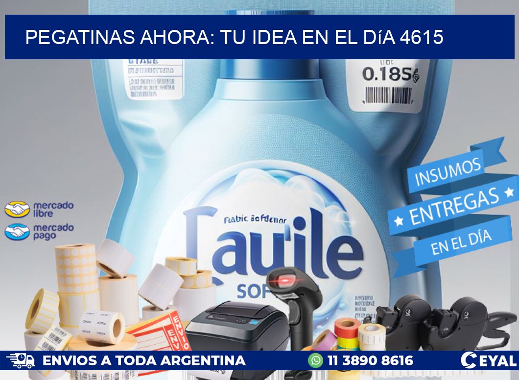 Pegatinas Ahora: Tu Idea en el Día 4615