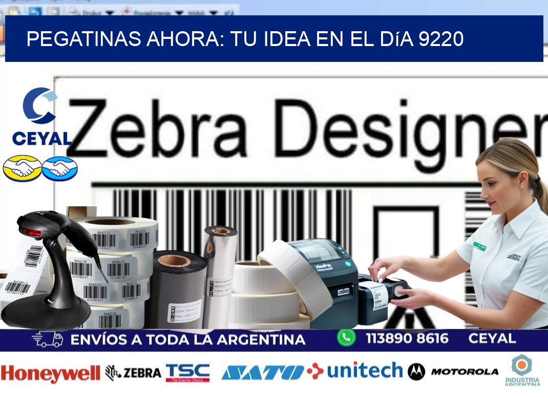 Pegatinas Ahora: Tu Idea en el Día 9220