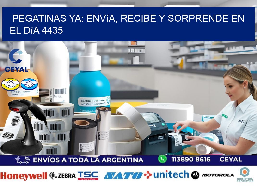 Pegatinas Ya: Envía, Recibe y Sorprende en el Día 4435