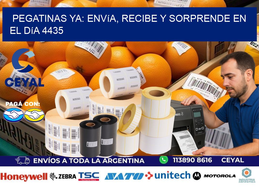 Pegatinas Ya: Envía, Recibe y Sorprende en el Día 4435