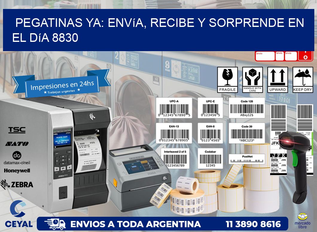 Pegatinas Ya: Envía, Recibe y Sorprende en el Día 8830