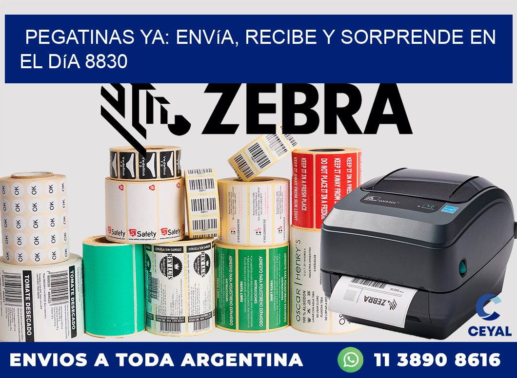 Pegatinas Ya: Envía, Recibe y Sorprende en el Día 8830