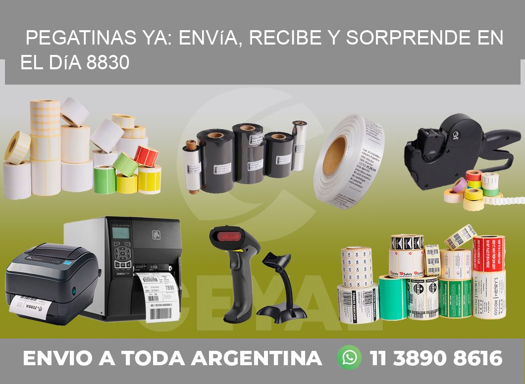 Pegatinas Ya: Envía, Recibe y Sorprende en el Día 8830