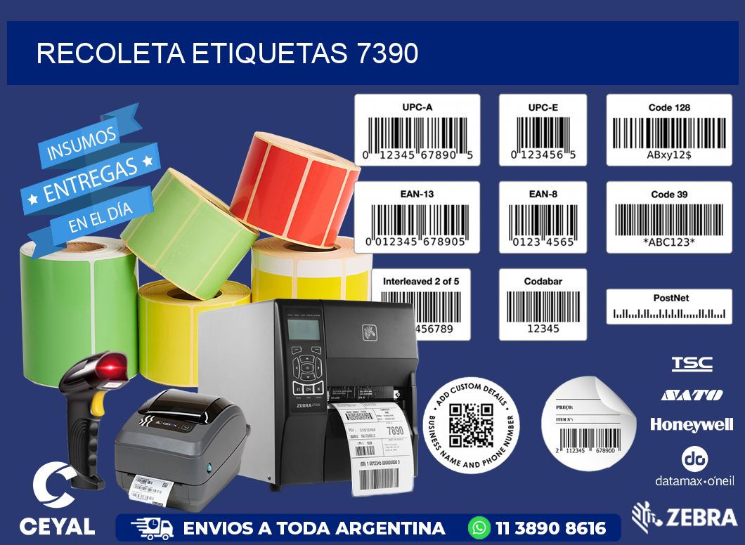 Recoleta etiquetas 7390