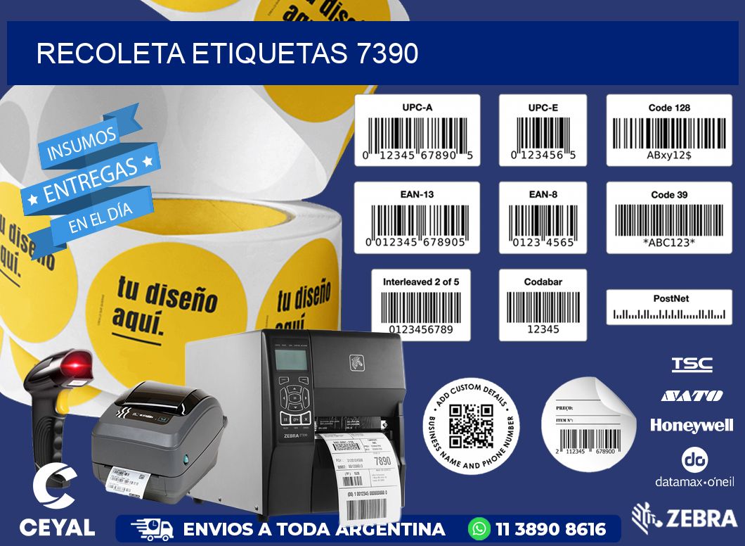 Recoleta etiquetas 7390