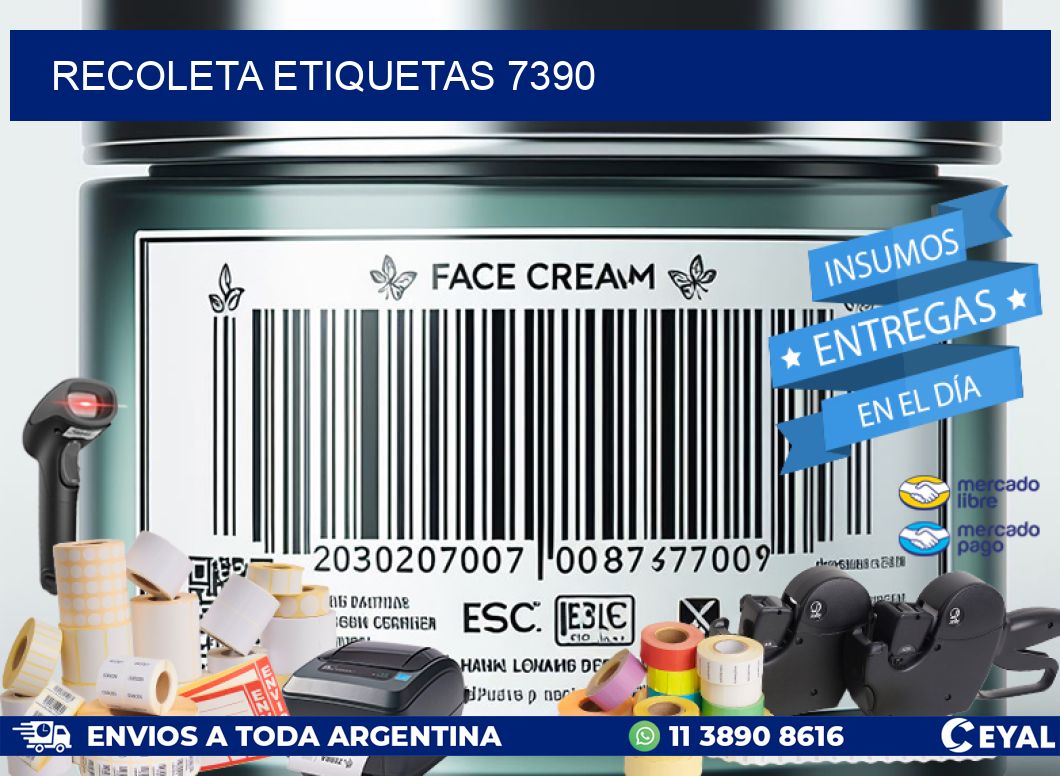 Recoleta etiquetas 7390