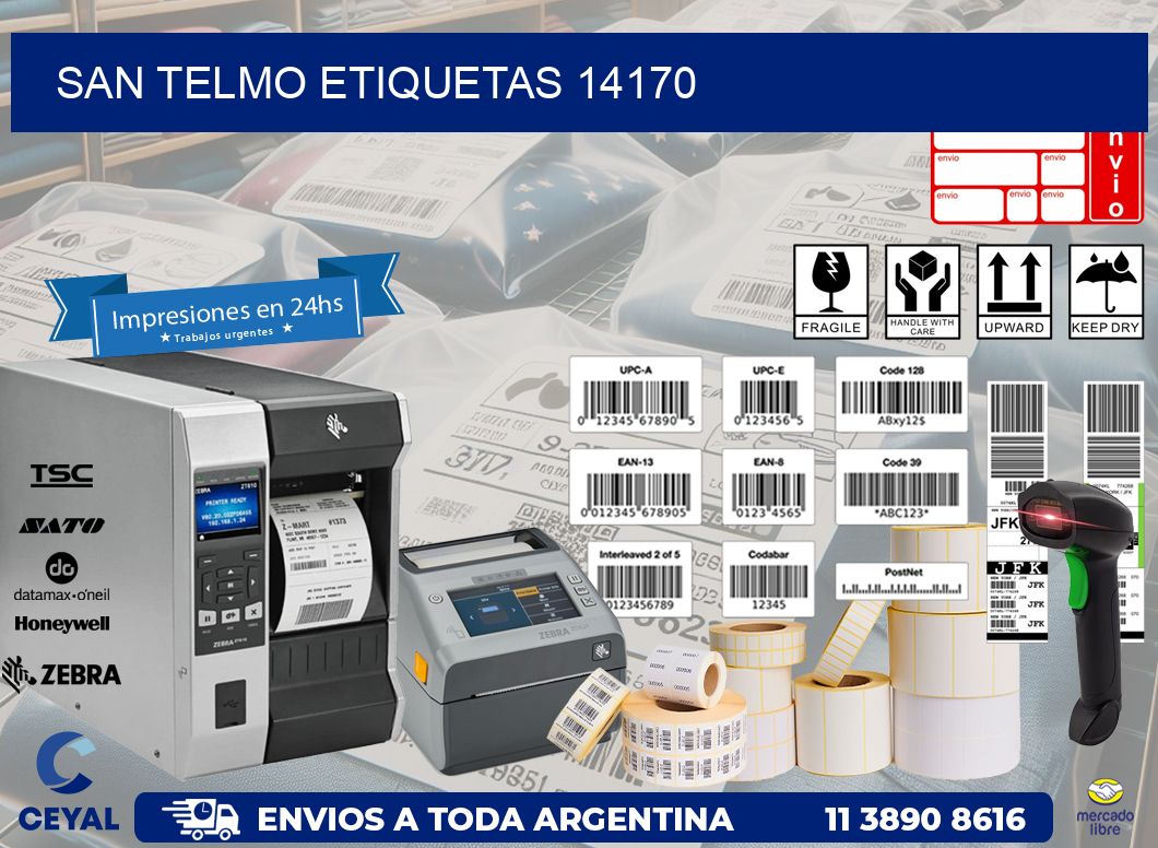 San Telmo etiquetas 14170
