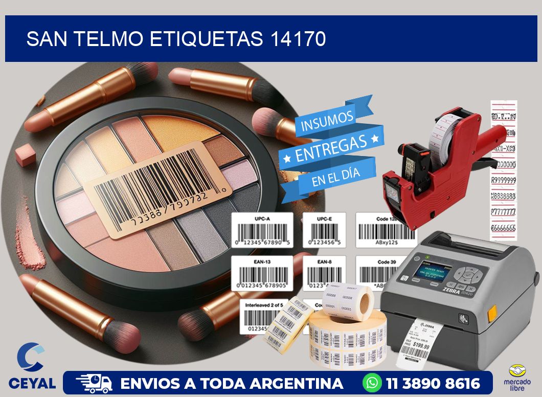 San Telmo etiquetas 14170