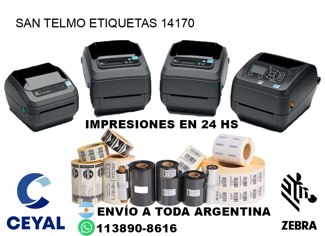 San Telmo etiquetas 14170
