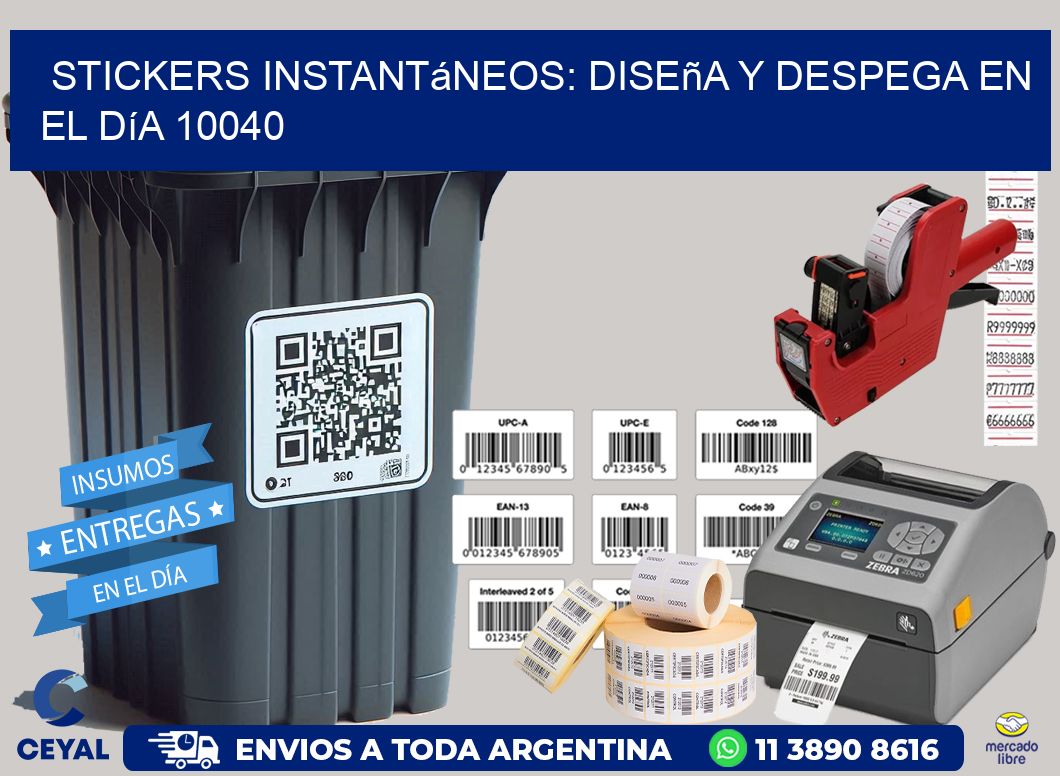 Stickers Instantáneos: Diseña y Despega en el Día 10040