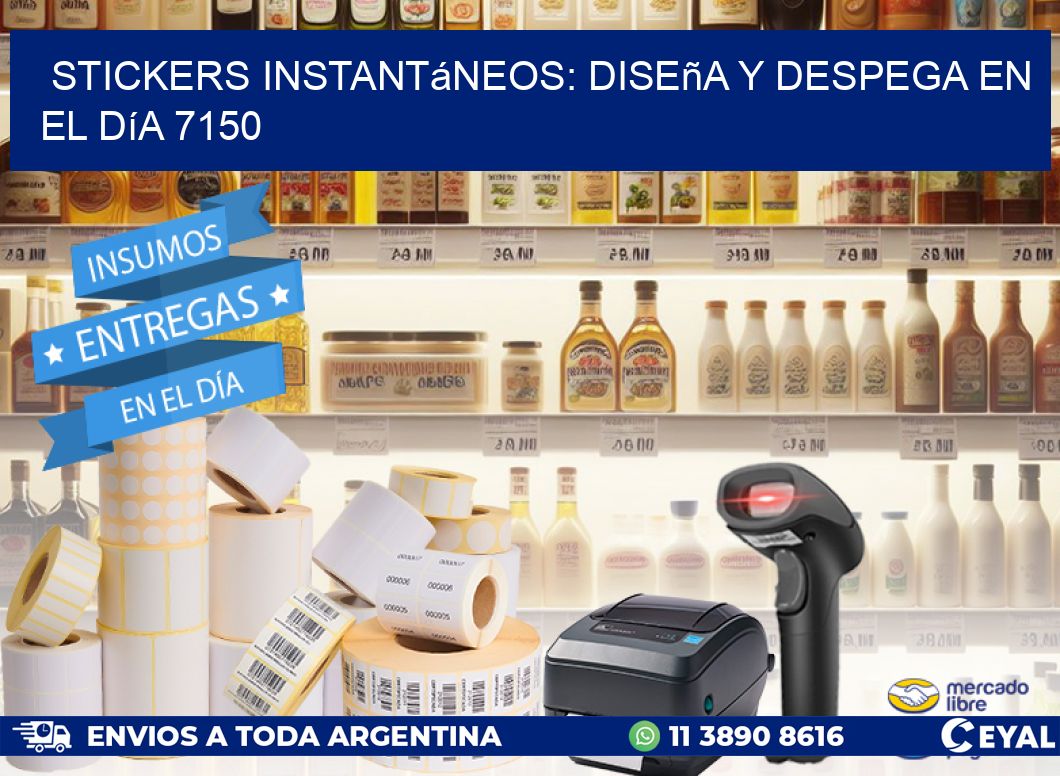 Stickers Instantáneos: Diseña y Despega en el Día 7150