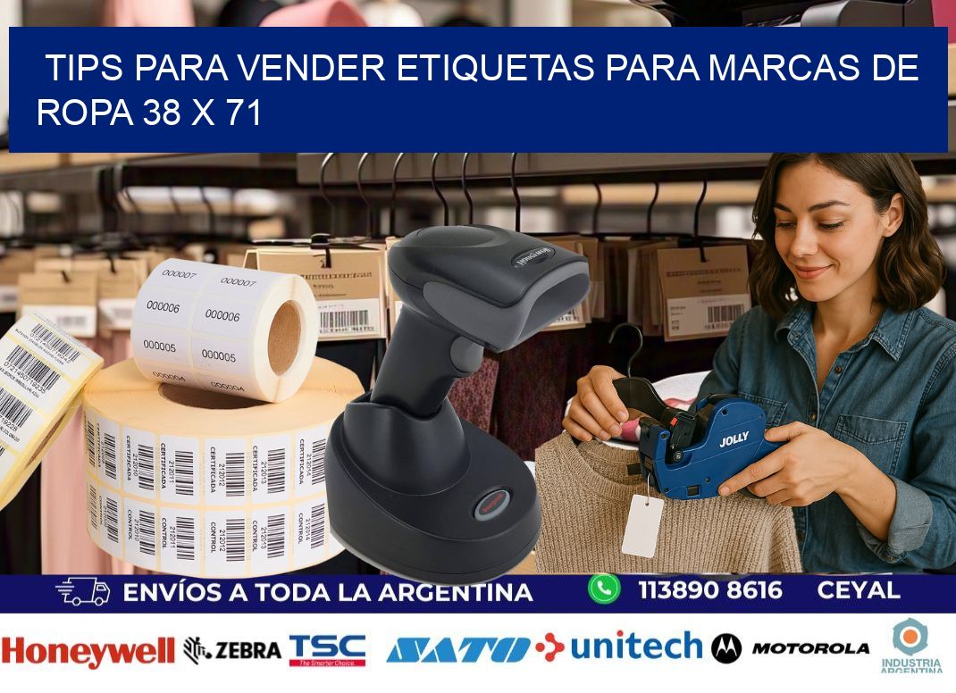 Tips para Vender Etiquetas para Marcas de Ropa 38 x 71
