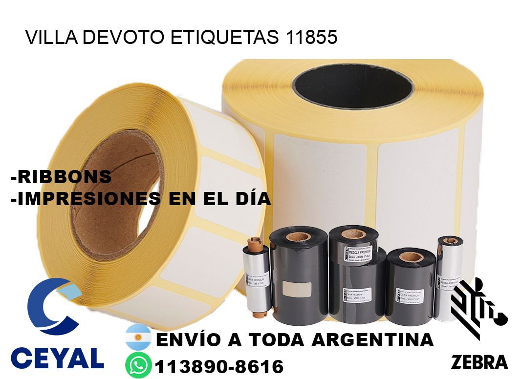 Villa Devoto etiquetas 11855