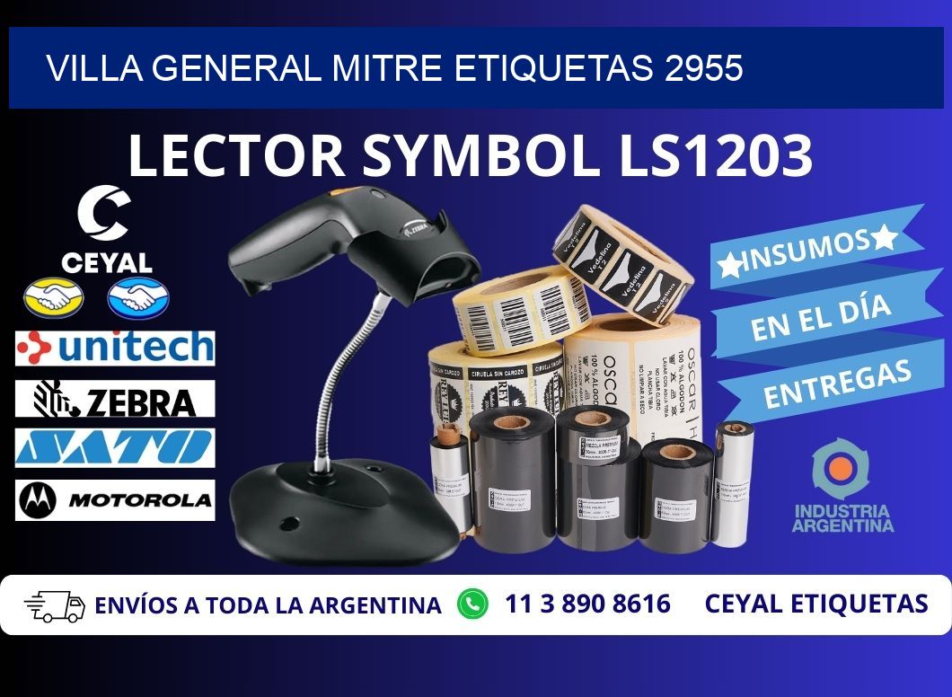 Villa General Mitre etiquetas 2955