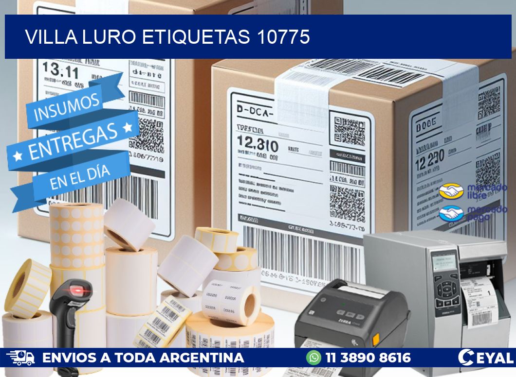 Villa Luro etiquetas 10775