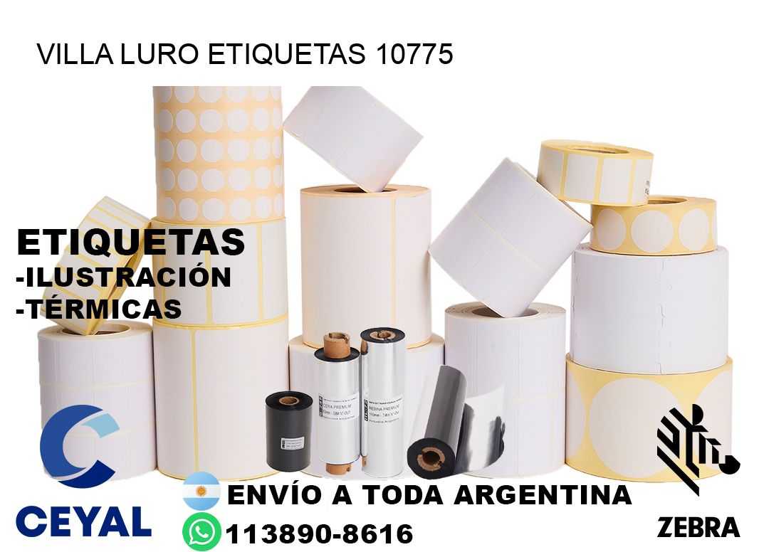 Villa Luro etiquetas 10775