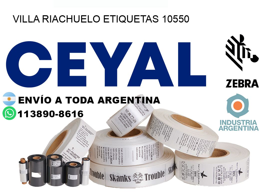 Villa Riachuelo etiquetas 10550