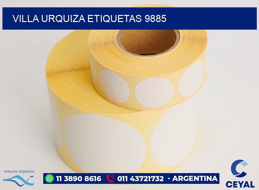 Villa Urquiza etiquetas 9885