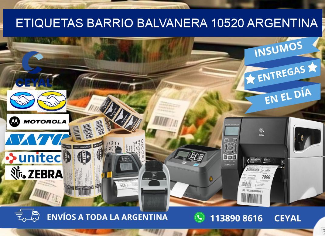 etiquetas barrio balvanera 10520 argentina