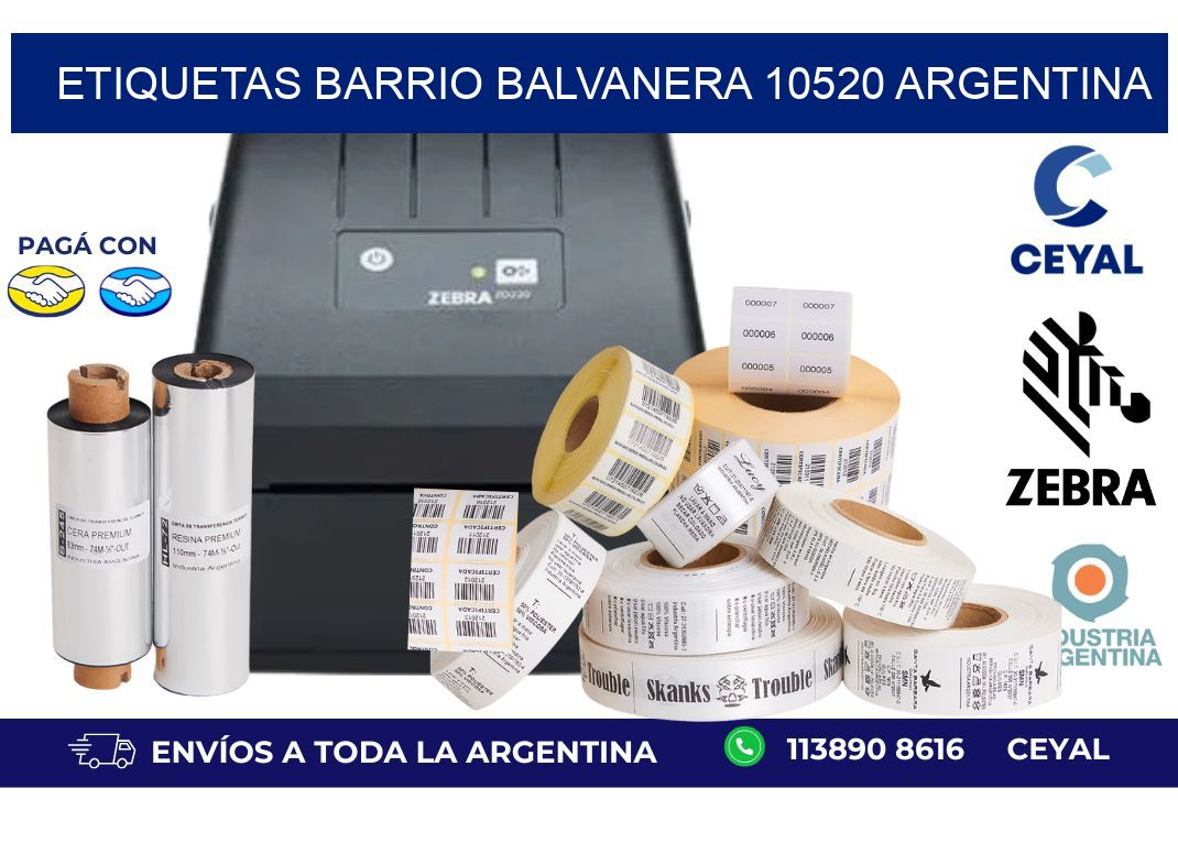 etiquetas barrio balvanera 10520 argentina
