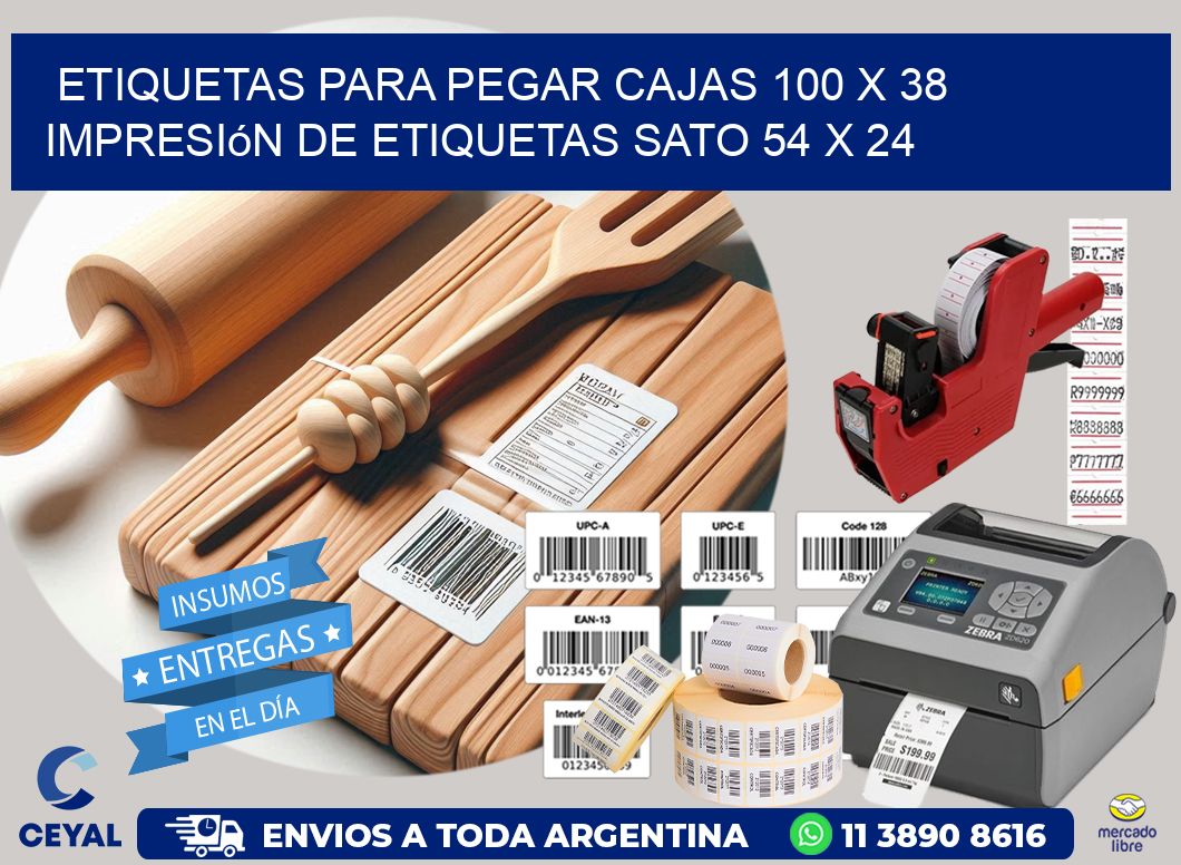 etiquetas para pegar cajas 100 x 38 impresión de etiquetas sato 54 x 24