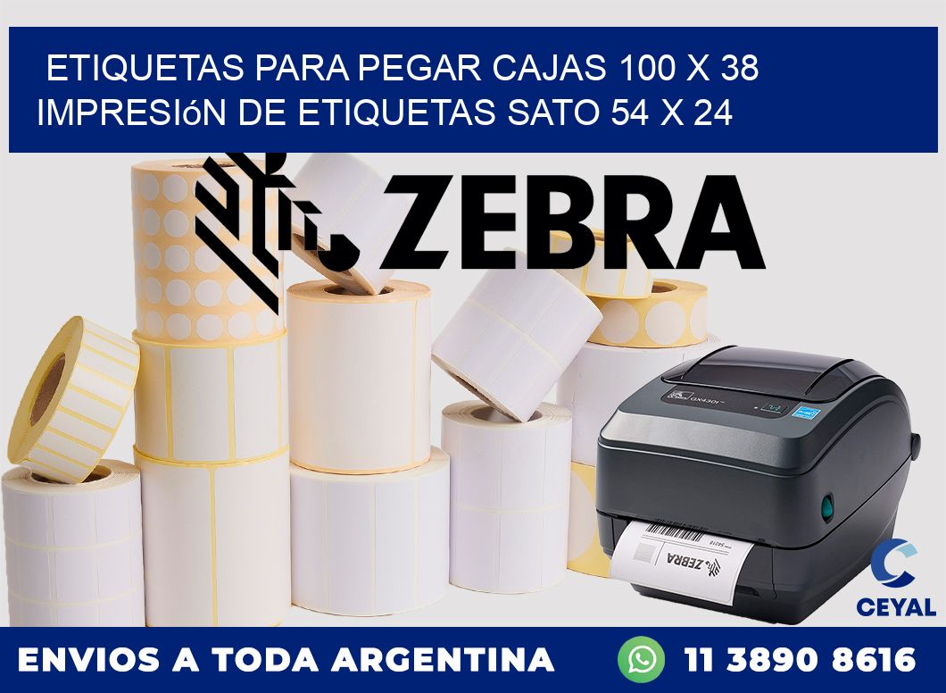 etiquetas para pegar cajas 100 x 38 impresión de etiquetas sato 54 x 24
