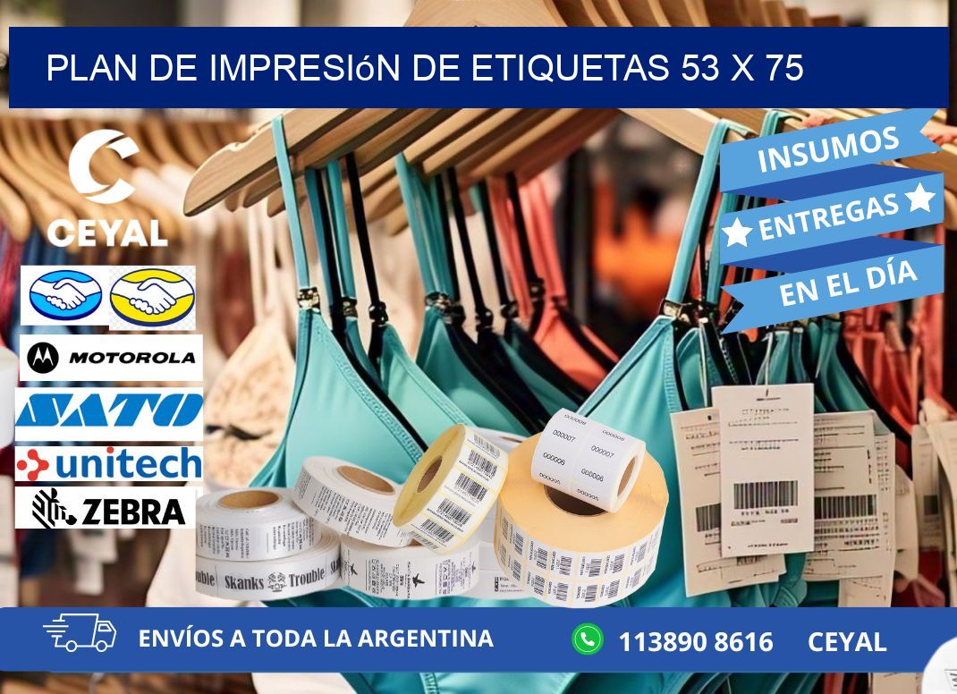 plan de impresión de etiquetas 53 x 75