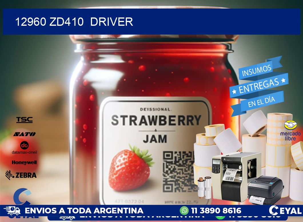 12960 ZD410  driver