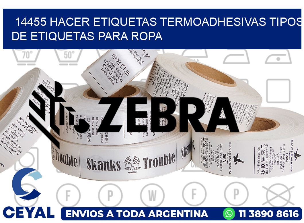 14455 hacer etiquetas termoadhesivas tipos de etiquetas para ropa