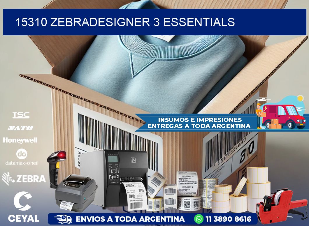 15310 ZebraDesigner 3 Essentials