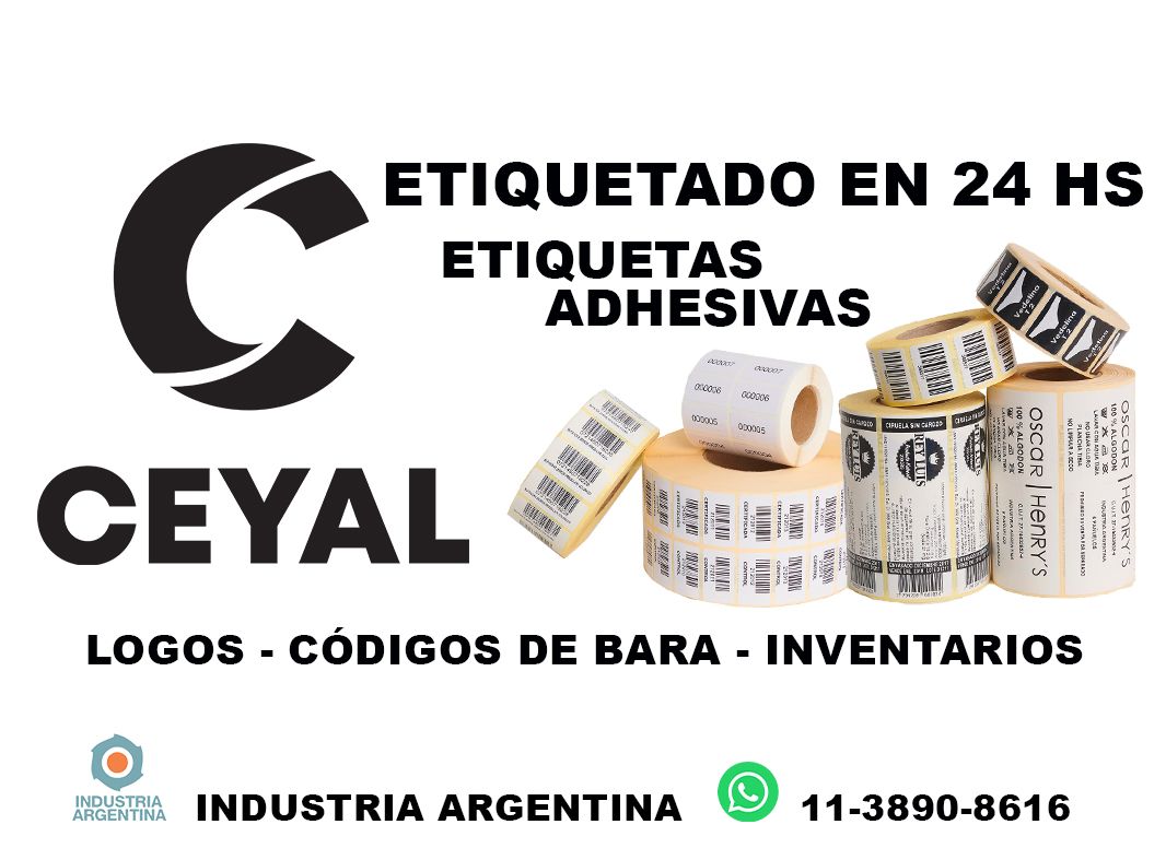 15550 Etiquetas ´para control de stock