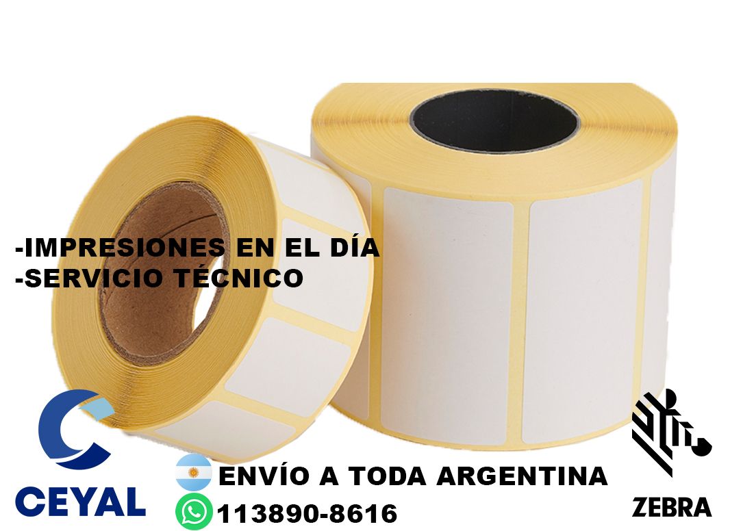 2 cajas de etiquetas 41 x 89