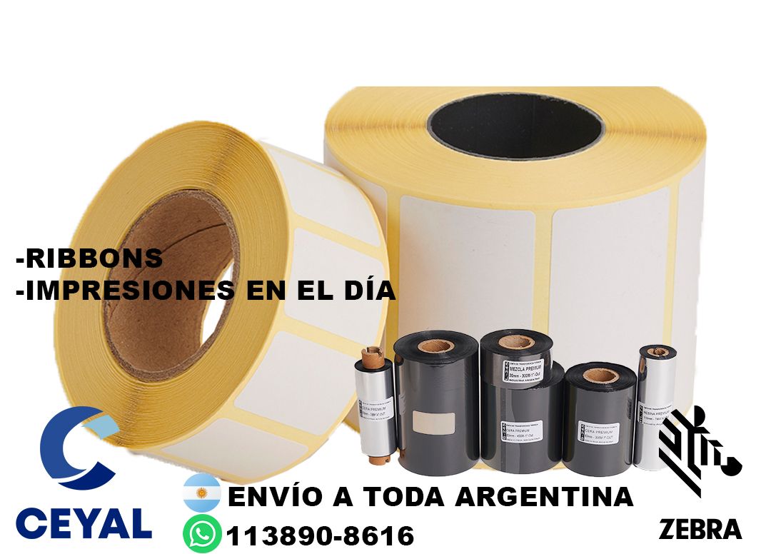 2 cajas de etiquetas 89 x 43