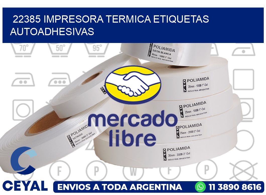 22385 Impresora termica etiquetas autoadhesivas
