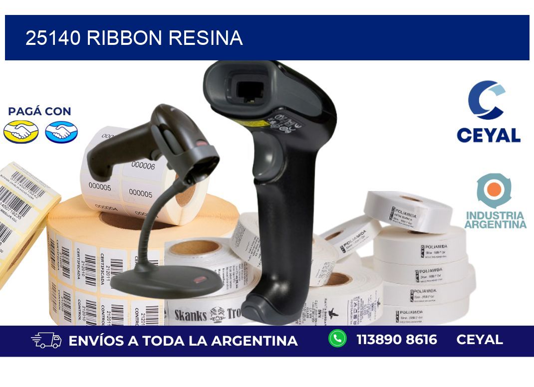 25140 Ribbon resina