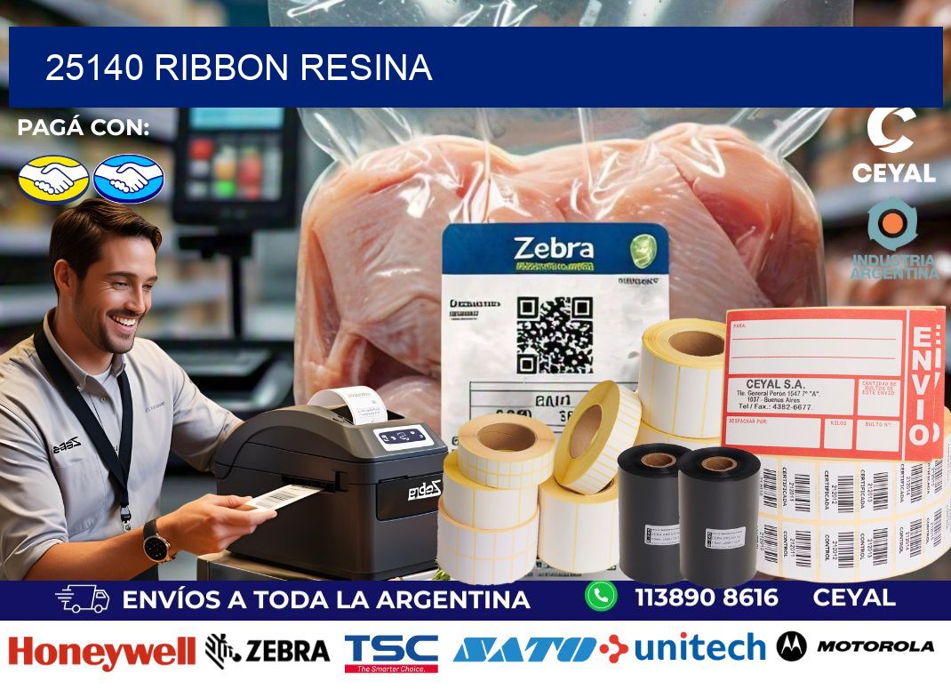 25140 Ribbon resina
