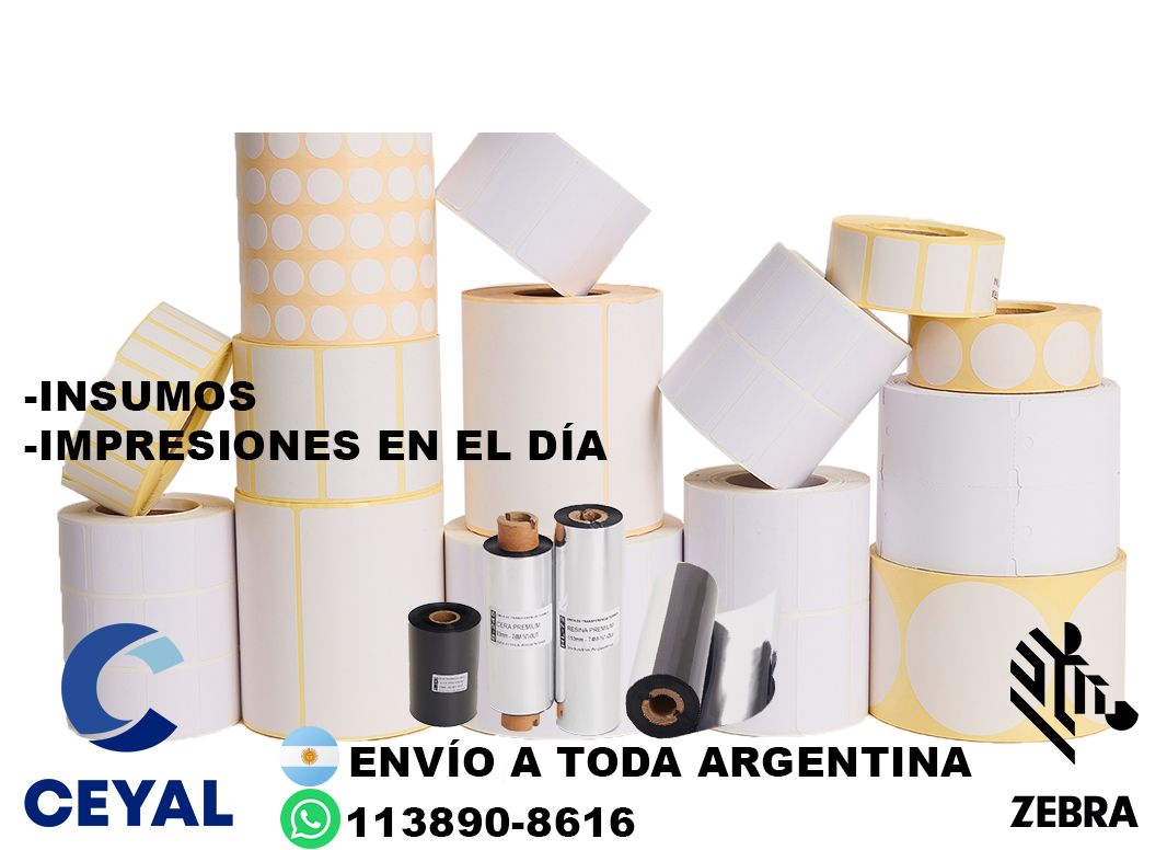 3 cajas de etiquetas 37 x 51