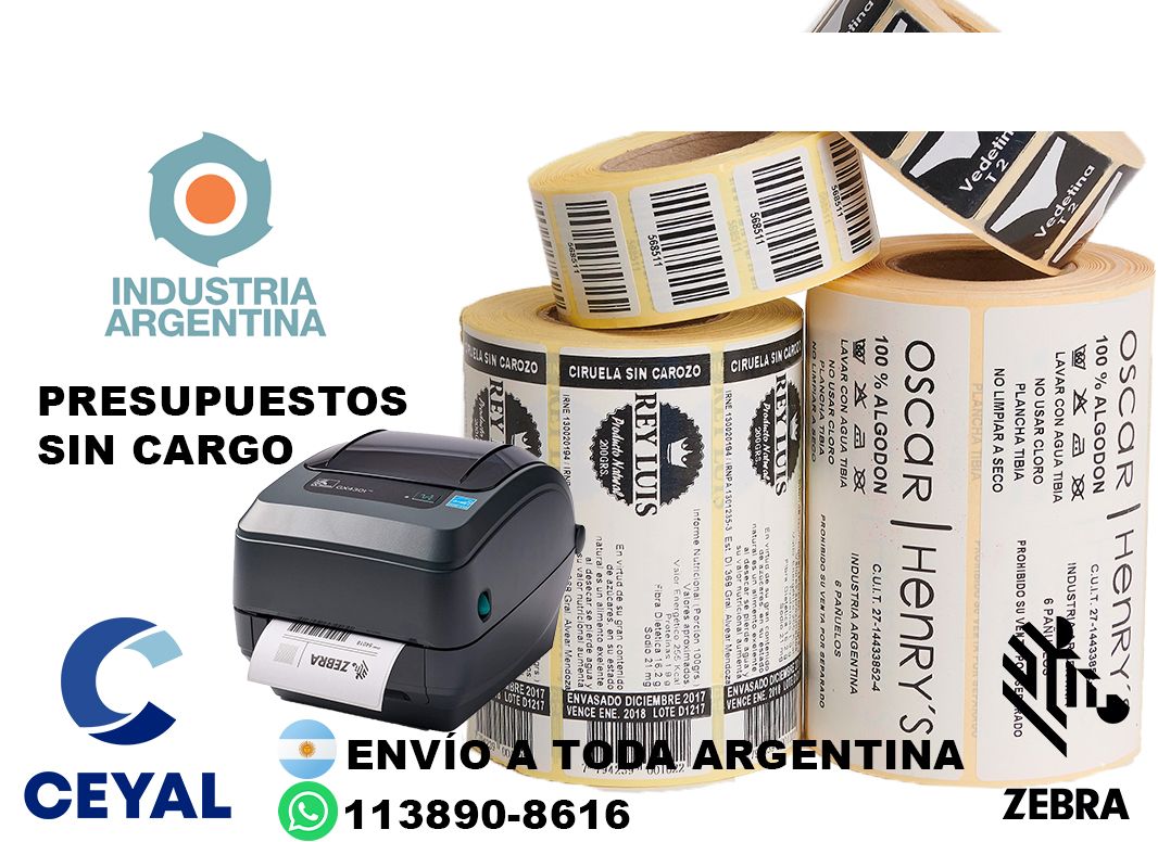 3 cajas de etiquetas 94 x 30