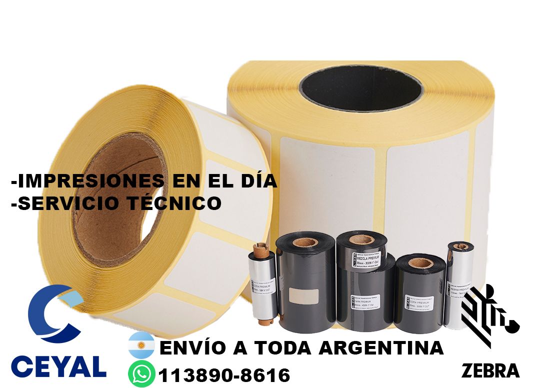 3 cajas de etiquetas 94 x 30