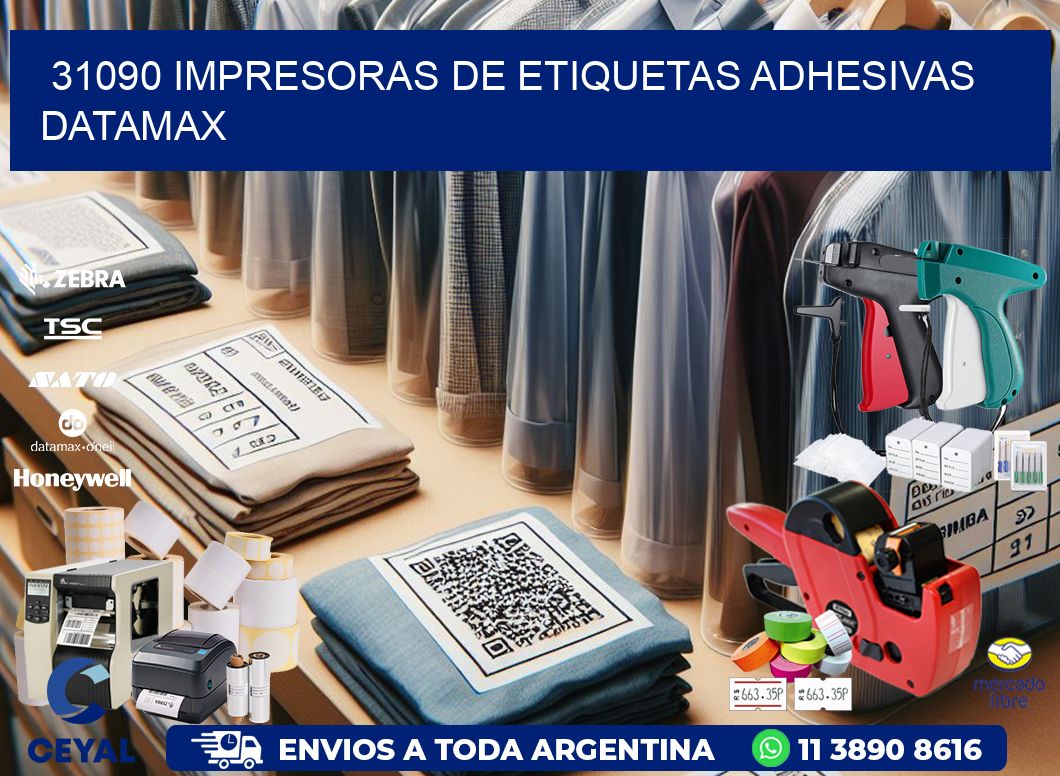 31090 impresoras de etiquetas adhesivas datamax