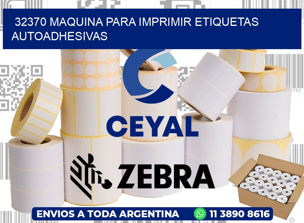 32370 maquina para imprimir etiquetas autoadhesivas