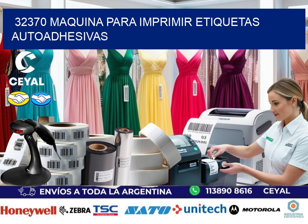 32370 maquina para imprimir etiquetas autoadhesivas