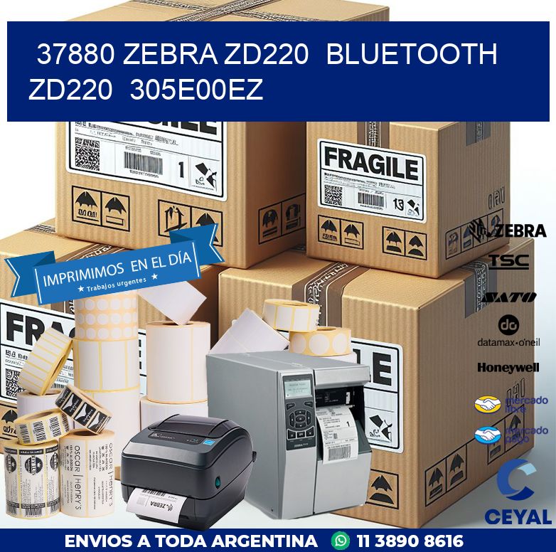 37880 Zebra ZD220  Bluetooth ZD220  305E00EZ