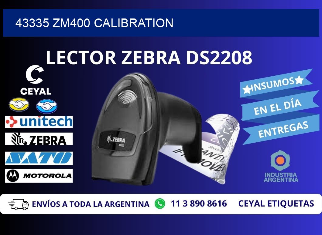 43335 ZM400 Calibration