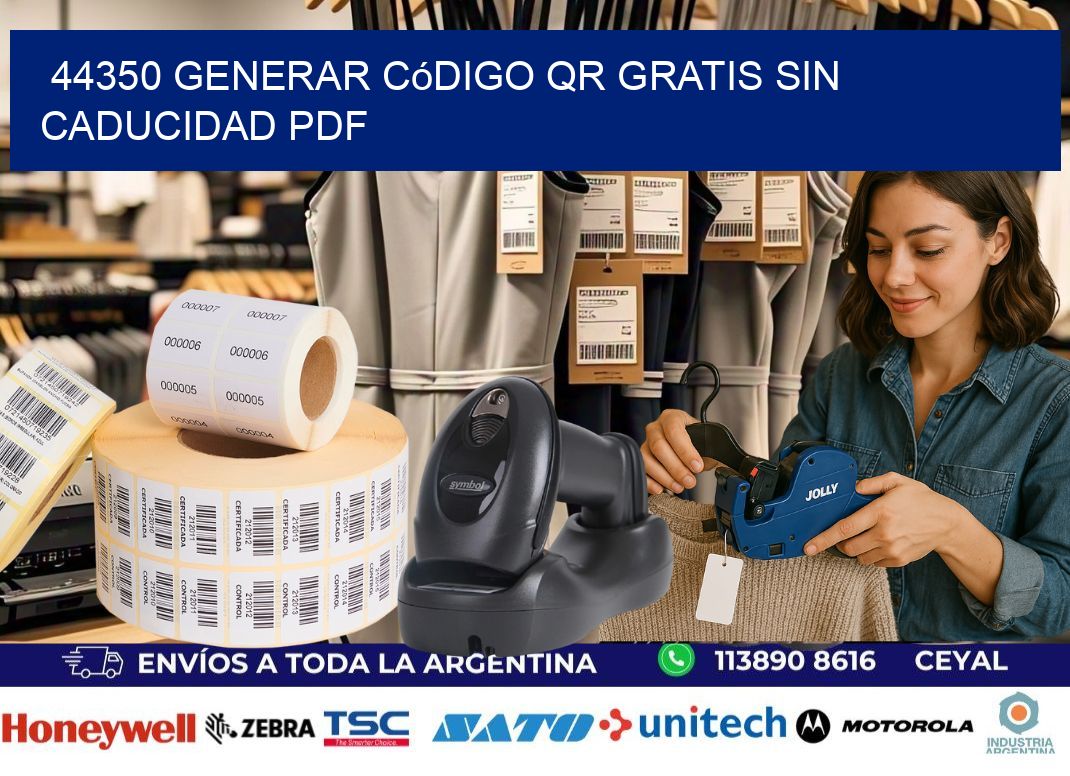 44350 Generar código QR gratis sin caducidad PDF