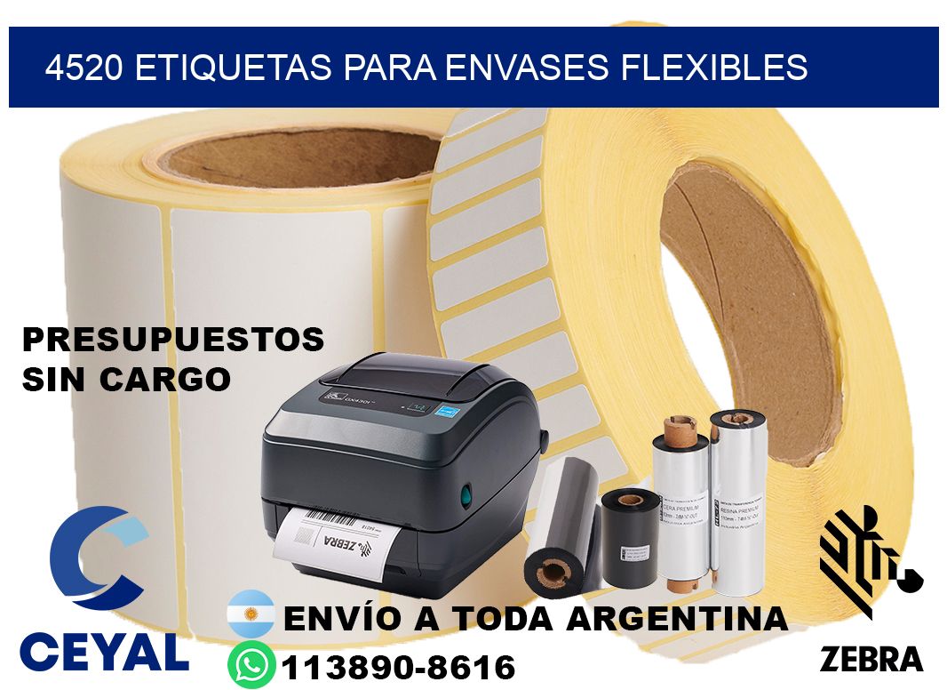 4520 Etiquetas para envases flexibles