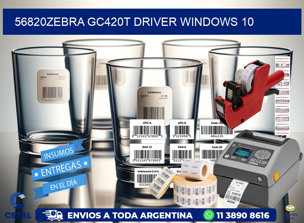56820Zebra GC420t driver Windows 10