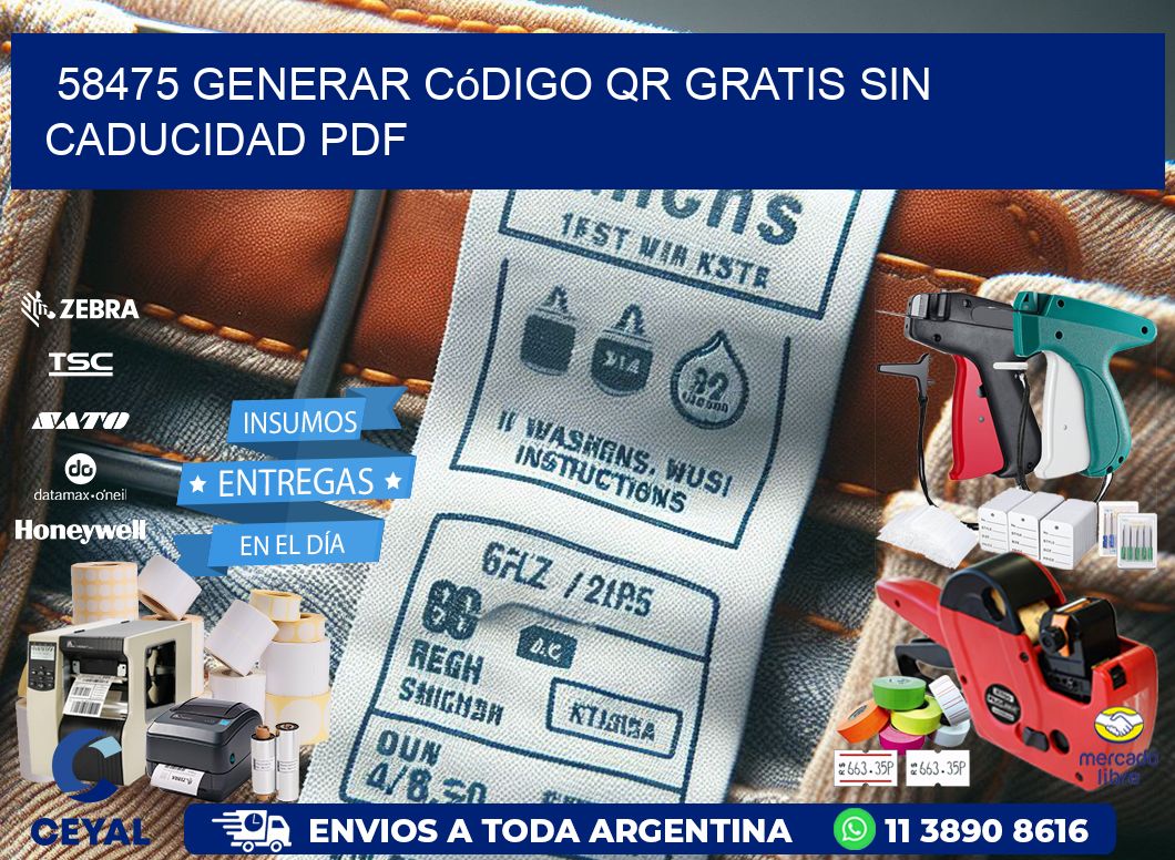 58475 Generar código QR gratis sin caducidad PDF