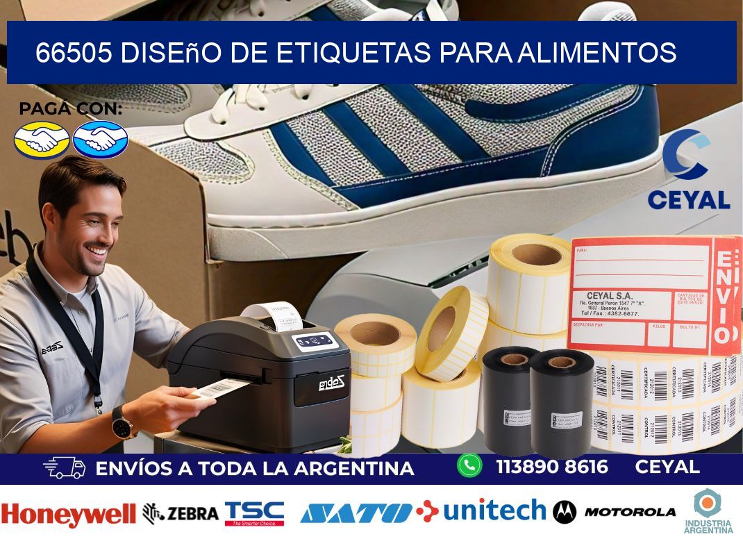 66505 Diseño de etiquetas para alimentos