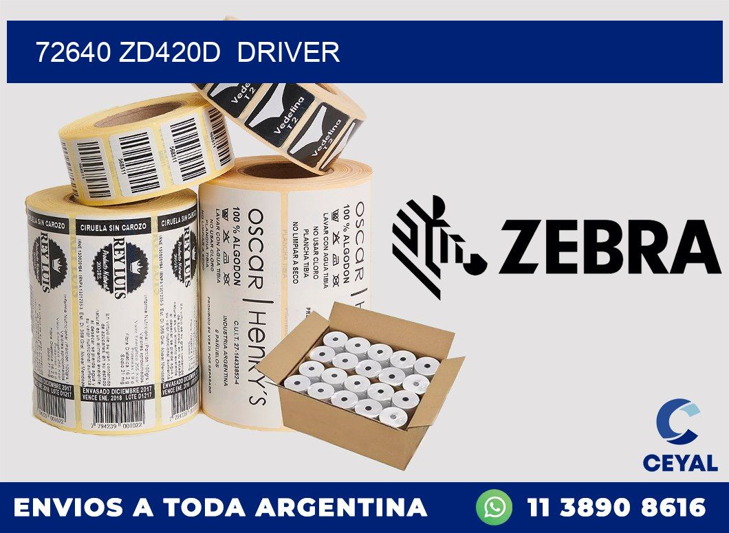72640 ZD420d  driver
